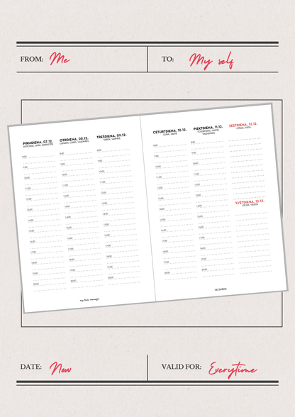 PRE-ORDER DRUKĀTAIS PLĀNOTĀJS 2026