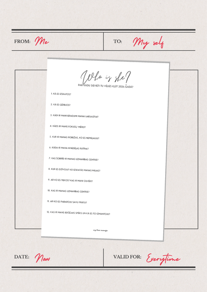 PRE-ORDER RIŅĶU IEKŠLAPAS | SIEVIŠĶĪGAS 2026